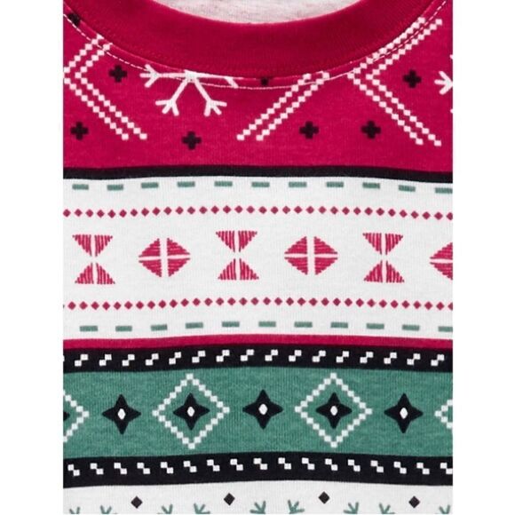 Toddler Girls Holiday Pajama Lounge 2-Piece Set Size 2T - Picture 2 of 5